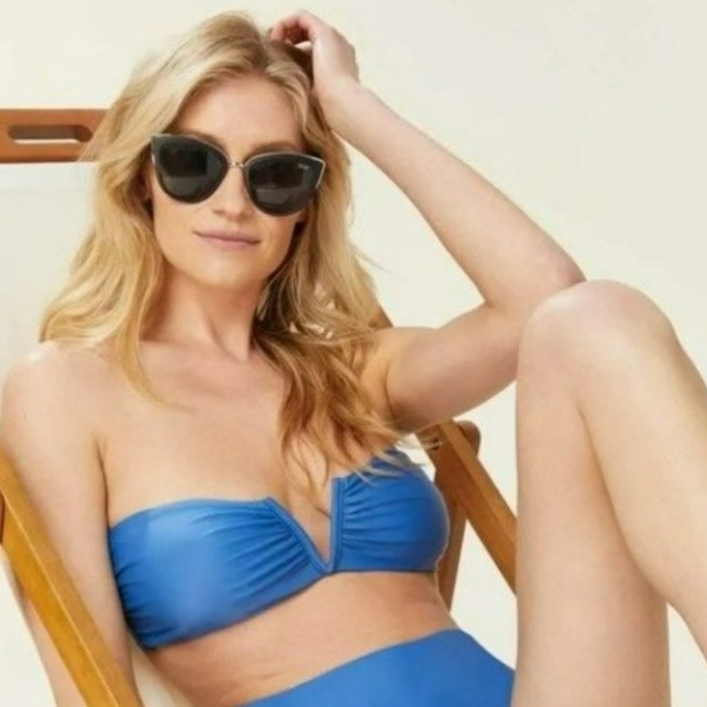 NWT Andie The Scala Bandeau Top Size XL